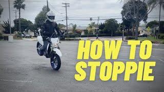 How To Do A Stoppie On A Motorcycle