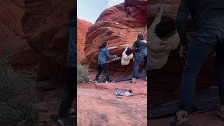 Dirty Rail (V7), Red Rock - Flash ️