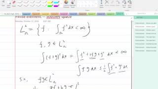 Lecture 14 Part 5: Sobolev space