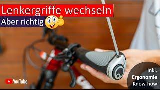 Lenkergriffe wechseln - aber richtig! Plus Ergonomie Tipps