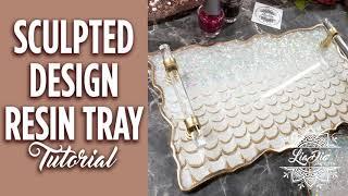 LiaDiaDesigns | Tutorial - ANGEL MERMAID Sculpted Design Resin Tray  - Epoxy Resin