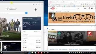 How to use Snap Assist Windows 10 by Geeki Review