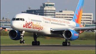 FAREWELL G-LSAC AND G-LSAJ! JET2 RETIRE 2 BOEING 757-200'S! HERE ARE A FEW OLD CLIPS OF THEM!