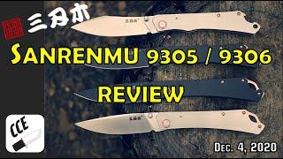 Review Sanrenmu 9305 & 9306 - SLIM Full-Size Slip Joint Knives