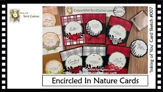 Encircled in Nature Card Tutorial