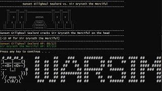 Warsim is a insane Ascii Strategy Game you should be PLAYING