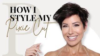 How I Style Short Hair to Look Younger | Tips to Make Hair Look Thick & Fuller | Dominique Sachse