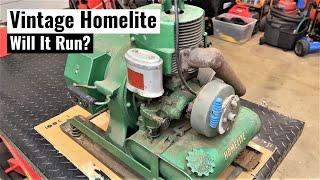 Rare Vintage 1950s Homelite Generator - Will It Run and Make Power Again?