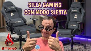 LA NUEVA SILLA GAMING SIESTA DE SYMINO LLEGA A RETROPIXELADOS