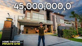 2 Kanal Ultra Luxury Full Furnished Modern House In DHA Lahore | 45 Crore Dream Mansion Tour