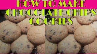 HOW TO MAKE CHOCOLATE CHIPS COOKIES/Jet Vlog SG