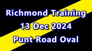 Richmond Tigers Training at Punt Road Oval on Friday 13 December 2024