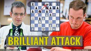 Brilliant Attack | Navara vs Rodrigue-Lemieux | Chess Olympiad Budapest 2024