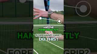 Share with your tennis friend: the forehand grip! #tennis #tennisforehand #forehand #tennistips