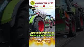 #Sightseeing unter #Protest #Bauernproteste #Bauern #Berlin #Deutschland #Berlin360 #polizei #europe