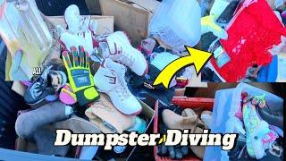 Woman's panties trashed, jewelry, shoes, and purses found dumpster diving!