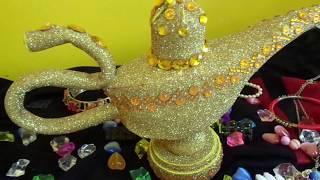 DIY - HOW TO MAKE ALADDIN LAMP USING EVA FOAM