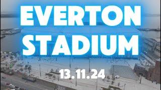 NEW Everton Stadium  Bramley Moore dock 13.11.24