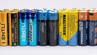 Assault on Batteries #1 |  Rechargeable Lithium-Ion AA