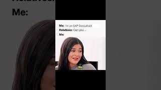 Who is SAP Consultant? #memes #sapmemes #reels #funny #abap #sapvideos #motivation #saperp