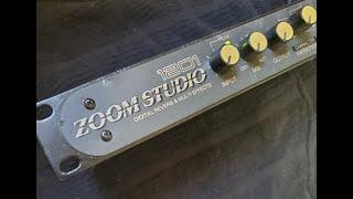 Zoom 1201 Reverb and Digital Effect Processor demo