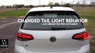 MK7.5 Golf R Tail Lights Coding with OBDeleven PRO! - Netcruzer CARS