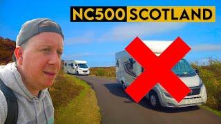 This is Why You SHOULD NOT Do The NC500 with a Motorhome