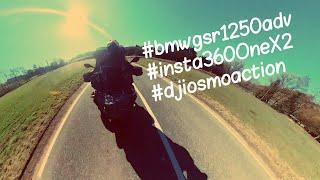 my second ride on my new #bmwgsr1250adv #RainerRings #bmwgs1250 #insta360onex2 #djiosmoaction