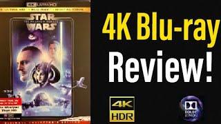 Star Wars Episode 1: The Phantom Menace (1999) 4K Blu-ray Review!