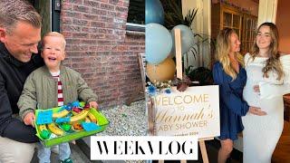 LEVV GAAT TRAKTEREN OP SCHOOL & BABYSHOWER | Weekvlog