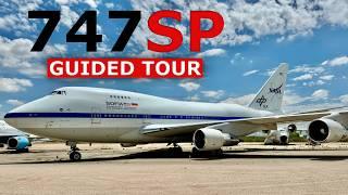 Guided tour around the Boeing 747SP Flying Telescope "SOFIA"