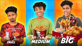 SMALL vs MEDIUM vs BIG  ഭാഗ്യപരീക്ഷണം  Bootcamp Boys | We Talks