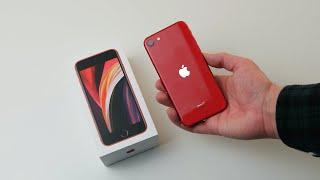 iPhone SE PRODUCT RED unboxing! [2020]