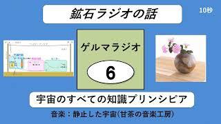 R285回【ゲルマラジオ】鉱石ラジオ　宇宙のすべての知識プリンシピア　ゲルマラジオその６