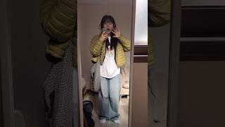 가볍게 카페 가는 날 .. ️ #빈티지룩 #꾸안꾸 #코디