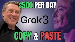 $15,000 Month AI Grok BEST SIDE HUSTLE Start 3 Clicks NO MONEY!