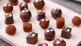 Chocolate truffles: ready with 3 ingredients