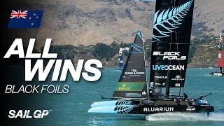 New Zealand - ALL SEASON 4 FINAL RACE WINS  | SailGP