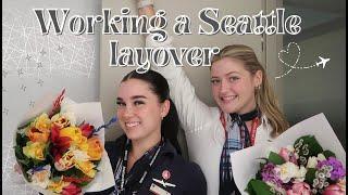 Seattle layover as a flight attendant!