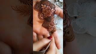 Beautiful Patch Mehndi Henna Design  Intricate Henna Mehendi #mehndi #henna #bridalmehndi #easy