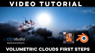 Volumetric Clouds First Steps | Blender Video Tutorial |#tutorial #3d #vfx #cgi #aftereffects