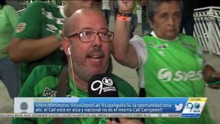 Junio15 de 2017 Deportivo Cali derrotó 2-0 a Nacional y está a 90 minutos de décima estrella