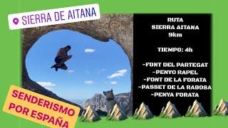 Las mejores RUTAS DE TREKKING de alicante. Sierra de Aitana