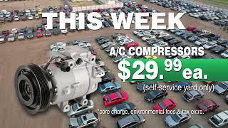 A/C Compressor Sale at iPull-uPull Auto Parts!