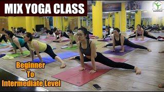 Full Class Mix Yoga Session || Beginner To Intermediate Level || Yoga With Sandeep || Vietnam