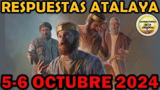 Comentarios Estudio de la Atalaya 5-6 Octubre 2024 (Atalaya de esta semana)