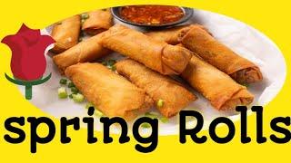 How to make spring roll#ramzan special rolls#pakistani #moona'sdiary