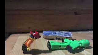 Pete the Brick vs Saul the Stikbot part 5! (The final part) #stopmotion