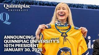 Announcing Quinnipiac University's 10th President