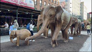 Walking New York City | The Great Elephant Migration Takes Over the Meat Packing District